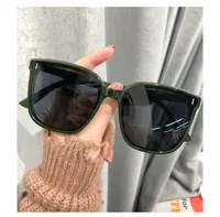 Модные солнцезащитные очки Солнцезащитные очки без бренда Pilot Sunglases Des Lunettes de Soleil для Womens Eyeware с кожаным чехлом