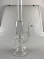 Hukahn-Glas-Bong-Flaschenrecycler 18mm Gelenkpfeifen-Öl-Righs