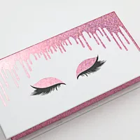 Magnetic Eye Lash Box Best Selling Package para 8mm-30mm Tira completa Eyelashes 3D 5D 6D 100% Real Mink Lashes