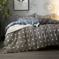 Blomma sängkläder sätter 3/4PCSBED LININGS Duvet Cover Bed Sheet Pillowcases Bedding Set för Girl Kids C1111