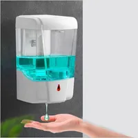700ml automatique Distributeur de savon Touchless Smart Sensor batterie salle de bains Distributeur de savon liquide mains libres Touchless Distributeur de désinfectant VT1910