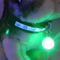 Pet Dog Cat Wisiorek Kołnierz Miga Tag Dog, Karty Jasne Bezpieczeństwo LED Naszyjnik Security Neck Night Light