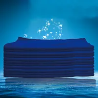 30 * 70cm Handtuch Automobilauto Waschtuch Reinigung Facecloth Blau Hemming Superfine Faser Polierschlaufe Tücher Neue Ankunft 0 62JY K2