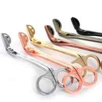 50pcs 18cm Stainless Steel Candle Scissors Wick Trimmer Snuffers Gift Oil Lamp Trim Scissor Cutter Snuffer Tool Tools