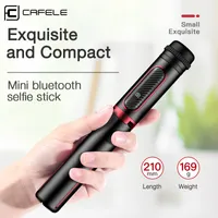 Cafele 3 en 1 Bluetooth inalámbrico Selfie Stick Estabilizador Gimbal Played Handheld monopod con control remoto para teléfono LJ200828