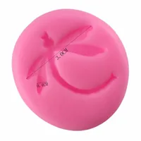 Mujiang Dragonfly Silicone Mold Fondant Cake Decerating Tools Candy Chocolate Molds 3D Craft Soap Jewelry Pendant Resin Moulds1279p