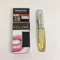 Ministar Dudaklar Extreme Dolgunlaştırıcı 3D Dudak Parlatıcı Hacim Tombul Nemlendirici Lipgloss Makyaj Zencefilli Yağ
