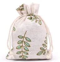 Nuevo algodón cordón bolsas de joyería bolsa de regalo bolsa de regalo y festivales de embalaje de la decoración del favor del soporte 10 * 13cm / 13 * 17cm 179 O2
