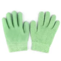 Lavendel Jojoba Ölbehandlungen Peeling Fußmaske Handschuhe Spa Gel Socke Feuchtigkeitsspendende Hand Maske Füße Pflege Schönheit Silikon Socken Neue