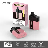 VAPMOD QD50 Mesh Bobine jetable E cigarette 5000 bouffées de flux d'air réglable rechargeable stylo de vape Sticka54