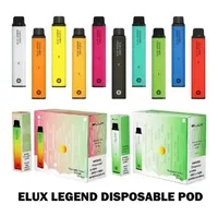 ELUX Legend Einweg-E-Zigaretten 3500 Puffs Vape Pen 1500mAh Batterie-Verdampfer-Stick-Dampf-Kit 2% 10ml Vs Geek Bar Elf Bars Bang XXL Puff Plus