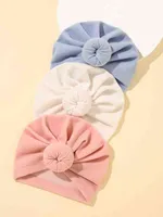 3pcs Baby Solid Head Wrap SHE