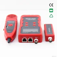 Freeshipping NF-868 RJ11 RJ45 Diagnose Tone BNC USB Metal Line Telefonkabel Verfolger Networking Tools LAN Network Cable Lenght Tester