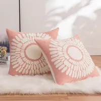 Cushion Decorative Pillow Inyahome Simple Modern Throw Case Line Pillowcase For Bed Car Home Decoration Cushion Cover Living Room 45x45cm