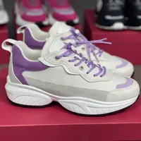 Designer SHEGOES Sneakers Casual Schuhe für Männer Frauen Echte Leder Trainer Mesh Technical Stoff Lace-up Retro Dad Schuhe mit Kiste 257