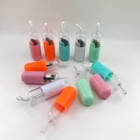Wholesale Capsule Lashes Pill Bottle Multicolor Eyelashes With Package Boxes Unique Eyelash Storage Packing DHL Free Shipping