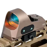 Scopes de caza Tactical 1x25 Mini Reflex Sight 3 Moa Dot Reticle Red Dot Sight Sight Picatinny QD Mount Para Rifles MSR Carbines