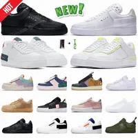 Air force 1 AF1 ben and jerry 1sIce Silk Breathable 2021 Skateboard Shoes Originals Type Antiskid Rubber Built-in Zoom Cushionings air New orce Athletic Shoes