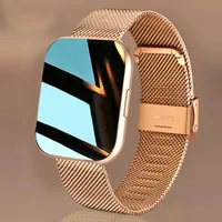 NIEUWE 1.69 "Dames Smart Watch Real-Time Weersvoorspelling Tracker Hartslag Monitor Sport Dames Smart Horloge Mannen voor Android iOS