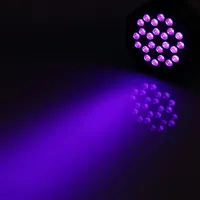 U'King 72W LEDS LED PURPLE LUMIÈRE DJ Disco KTV Pub LED Effet Light Haute Qualité Matériau Haute Qualité LED Stage Light Voix Control