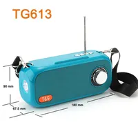 TG613 Solarladung Wireless Bluetooth-Lautsprecher-Stereo-Bass-Schalldose 180 * 67.5 * 90mma02A01