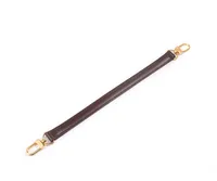 Genuine Leather 1.8*38CM Luxury Bucket bag straps Real Nature Vachetta Leather Bag handles Short Strap Replacement
