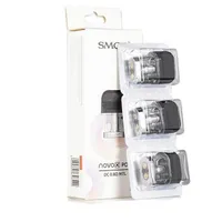 E-Cigarettes vape SMOK Novo X Pod 0.8ohm Meshed Coil DC MTL Pod Cartridge 100% Original empty USA Stock