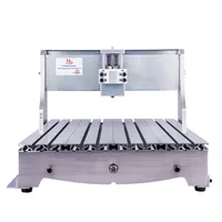 Bal schroef mini draaibank bed frame CNC router machine 6040 aluminiumlegering kit