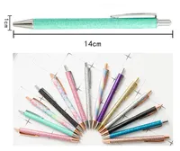 Leopard Press Ballpoint Pens Office Cartoon Pen DIY Metal Ball Pens School Student Supplies GWD13590