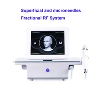 Directly effect Fractional RF Microneedle Face Care Gold Micro Needle Skin Rollar Acne Scar Stretch Mark Removal Treatment Professional Beauty Salon Machine