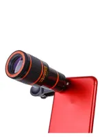 Evrensel 8x Telefoto Lens Monoküler Teleskoplar Telefon HD Hiçbir Koyu Açı Cep Telefonu Harici Teleskop Monoküler Pratik