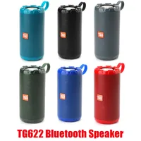 Nuevo TG622 Bluetooth Altavoces inalámbricos Subwoofers portátil Alto altavoz Manos libres de llamadas Perfil de llamada Estéreo Bajo 1200mAh Soporte de batería TF Tarjeta USB AUX AUX A14