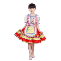 Songyuexia Costumi nazionali russi per bambini per bambini Abito da ballo folk cinese per ragazze Dress da principessa da ballo moderno1
