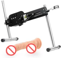 Mobilier de sexe premium machine adulte avec télécommande sans fil Mutil pièces jointes pour femmes et outils de relaxation pour hommes