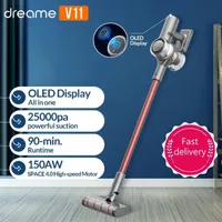 [EU Instock] Dreame V11 Vacuum Cleaners Handheld Wireless Cleaner OLED Display Portable 25kPa All In One Dust Collector Floor Carpet