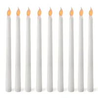 Candle Lamps Electronic Remote Control Simulation LED Candle Lights Battery Powered Long Pole Light Party Decoration 4 5jz N2