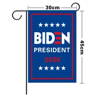 대통령 Trump Biden Garden Flag 30x45cm 국기 2020 America General Election Hang 배너 베스트셀러 뜨거운 판매 2 5RF F2