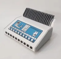 2 in 1 Electrostimulation Machine Wapes EMS Electric Muscle Stimulator Microcurrent EMS Far Infrared Body 슬리밍 기계