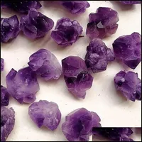 Arts And Crafts Arts, & Gifts Home Garden 1 Bag 100 G Natural Brazil Amethyst Cluster Flower Stone Crystal Tumbled (Size: 9--15 Mm) 548 R2 D