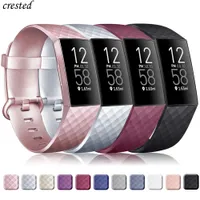 Silicone strap for Fitbit Charge 3 SE band Replacement wristband Charge4 3SE smart Watch Sport Bracelet Fitbit Charge 4 band