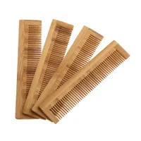 1pc Fait peigne en bambou à la main Pocket Pocket Anti statique Coiffure Peigne En Bois Daily Soins Coiffeurs Outils de coiffure Accessoires