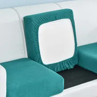 Cobertura de coxim de veludo cor sólida cor simplicidade quatro estações moeda sofá covers única combinação dupla elástica alta qualidade 10py m2