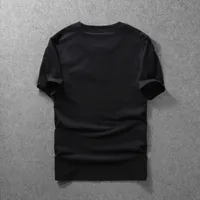 XS-5XL Coton Mens T-shirts sur taille T-shirts masculins doux Homme noir Femme Fashion Casual Summer T-shirt Chemise T-shirt Tops Femme À Manches courtes T-shirts