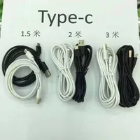 2A USB Tipo C cabo para Honor Fast Charge Cable para Huawei Telefone Móvel Fio de Carregamento Cabo Branco para Samsung