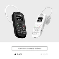 Mini Mobile Bluetooth Earphones Cell Phone Earphone 0.66 inch OLED Screen Wireless Hand-free 300mAh Cellphone GTStar L8STAR BM70 Type