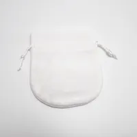 Fabrikpreis Weiß Ersatz Schmuck Beutel Taschen Fit für Pandora Charme Perle Halskette Ohrringe Ring Anhänger Verpackung Neue Ankunft