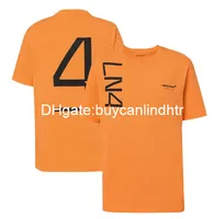 Daniel Ricciardo McLaren 2021 F1 셔츠 공식 웹 사이트 US Awards Jersey Formula One Racing Suit Sports Men 's T-Shirt Loose Tees 6ba3