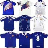 2006 rétro Japon Nakata Soccer Jersey 1994 1998 2002 Soma Akita Okano Kawaguchi Retour Chemise de football Kazu Hattori Ancien Maillot