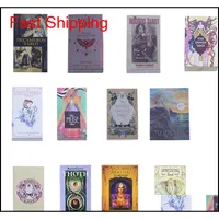 New Creative Tarot Cards Oracle Cards Guidance English Divination Fate Board Games Pr2Xi