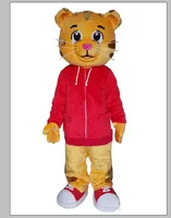 2019 hot new daniel tiger Mascot Costume for adult Animal large red Halloween Carnival party